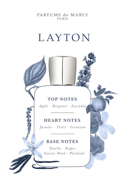 Parfums de Marly Layton bottle detail