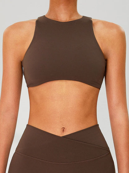 BUYCO Female Solid Color Quick Dry Sports Bras