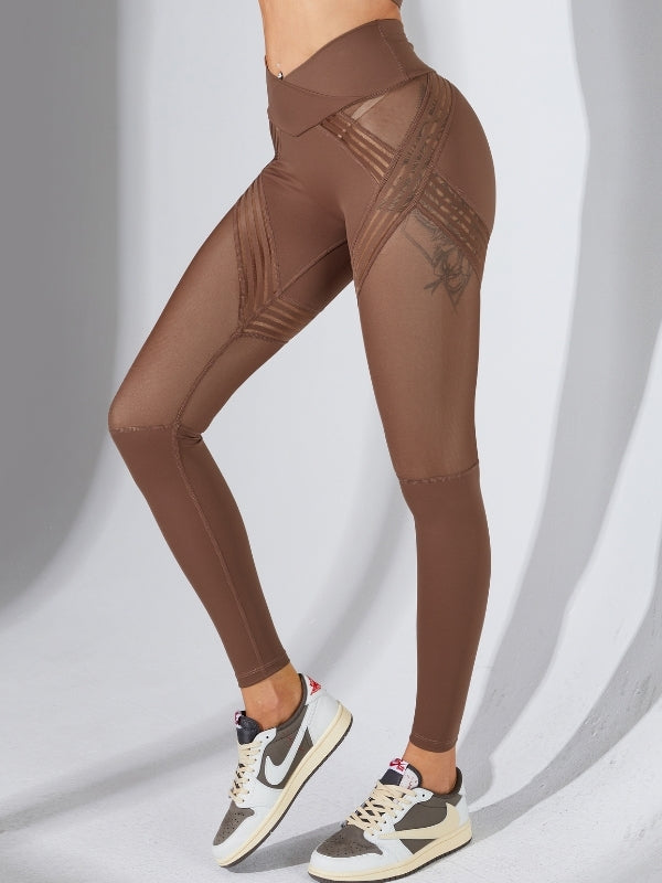 BUYCO Female Mesh Cross Back Quick Dry Tracksuit