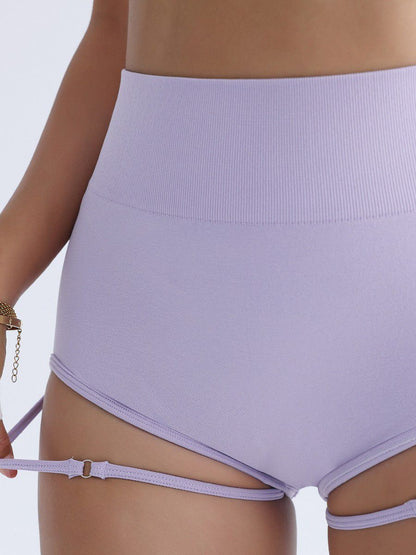BUYCO Female Quick-dry Unique Cutout Super Modern Shorts