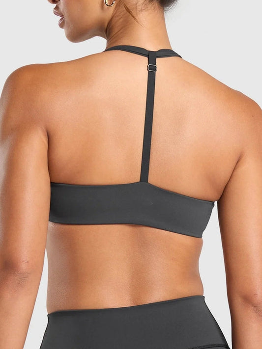 BUYCO Female Halter Backless Sports Bras