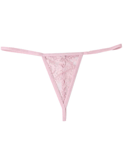 BUYCO Female Lace Print T-back Panties