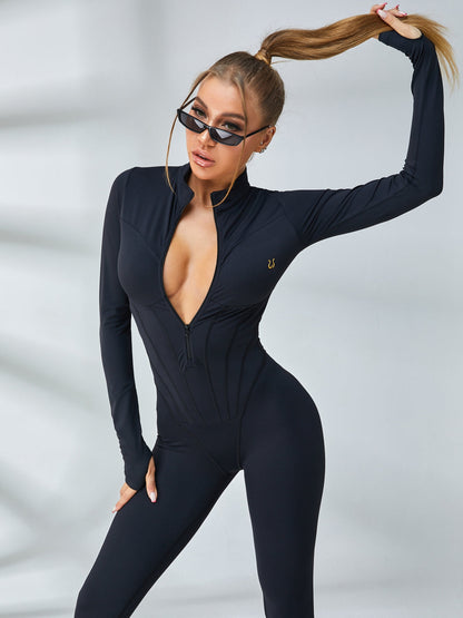BUYCO Female Zipper Jumpsuit