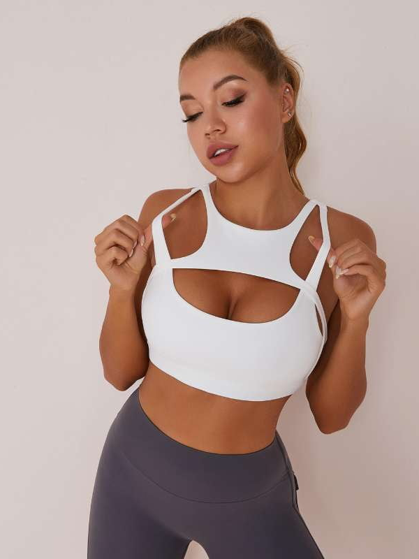 BUYCO Female Fitted Cutout Pocket Short Tracksuit