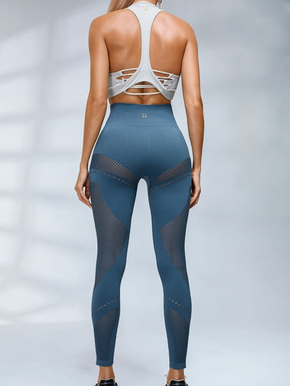 BUYCO Female Fitted Fishnet Quick-dry Leggings