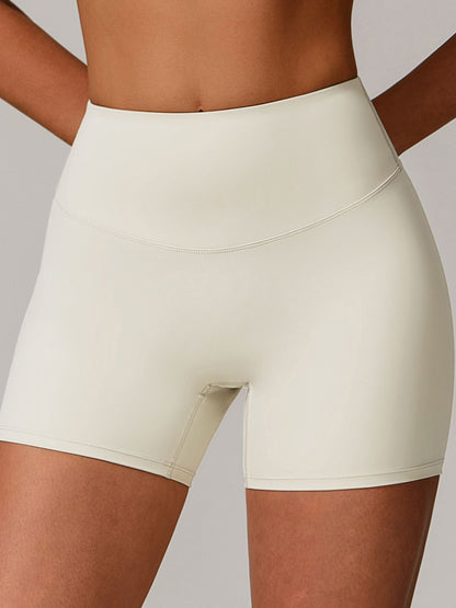 BUYCO Female Solid Color Push Up Design Fit Shorts