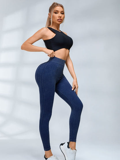 BUYCO Female V-neck with Chest Pads Elastic Tight Tanks