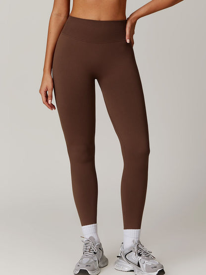 BUYCO Female Seamless Ruched Back High-waisted Fit Leggings