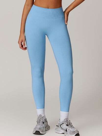 BUYCO Female Seamless Ruched Back High-waisted Fit Leggings