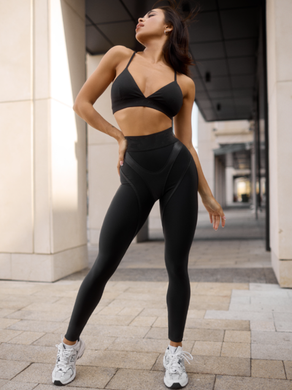 BUYCO Female Ultra Fitted Fly Eye Push-up High-rise Leggings