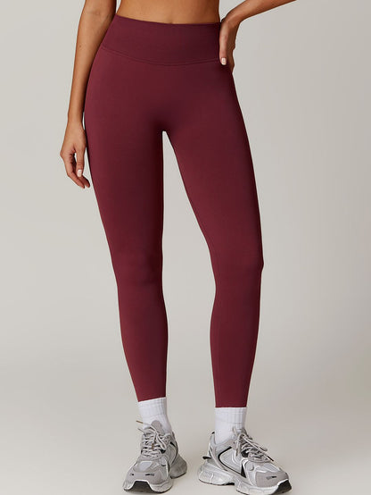 BUYCO Female Seamless Ruched Back High-waisted Fit Leggings