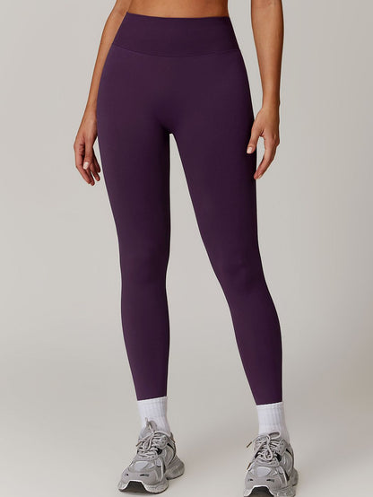 BUYCO Female Seamless Ruched Back High-waisted Fit Leggings