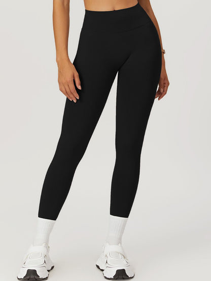 BUYCO Female Seamless Ruched Back High-waisted Fit Leggings