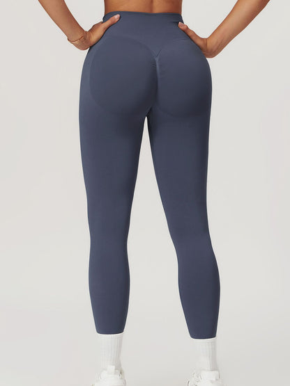 BUYCO Female Seamless Ruched Back High-waisted Fit Leggings