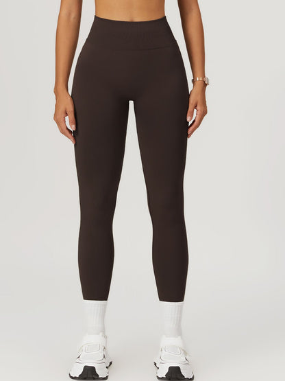 BUYCO Female Seamless Ruched Back High-waisted Fit Leggings