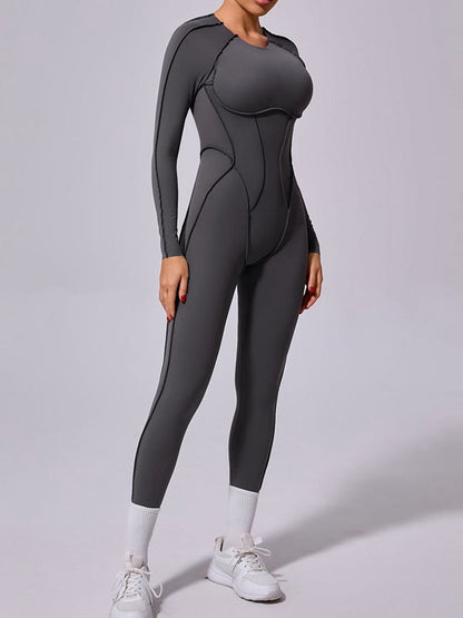 BUYCO Female Backless Heart Cutout Jumpsuits