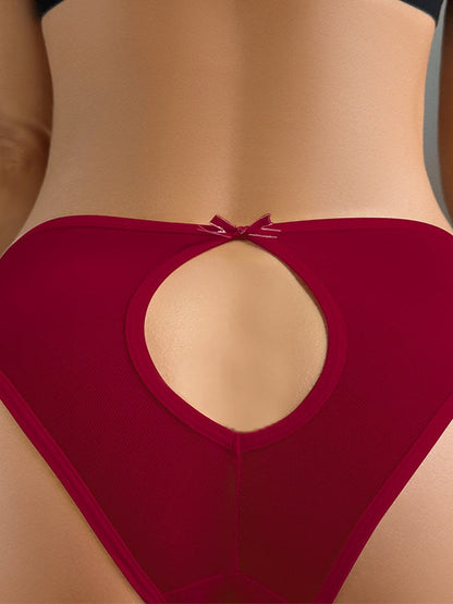 BUYCO Femal Fitted Mesh Hollow Out Panties