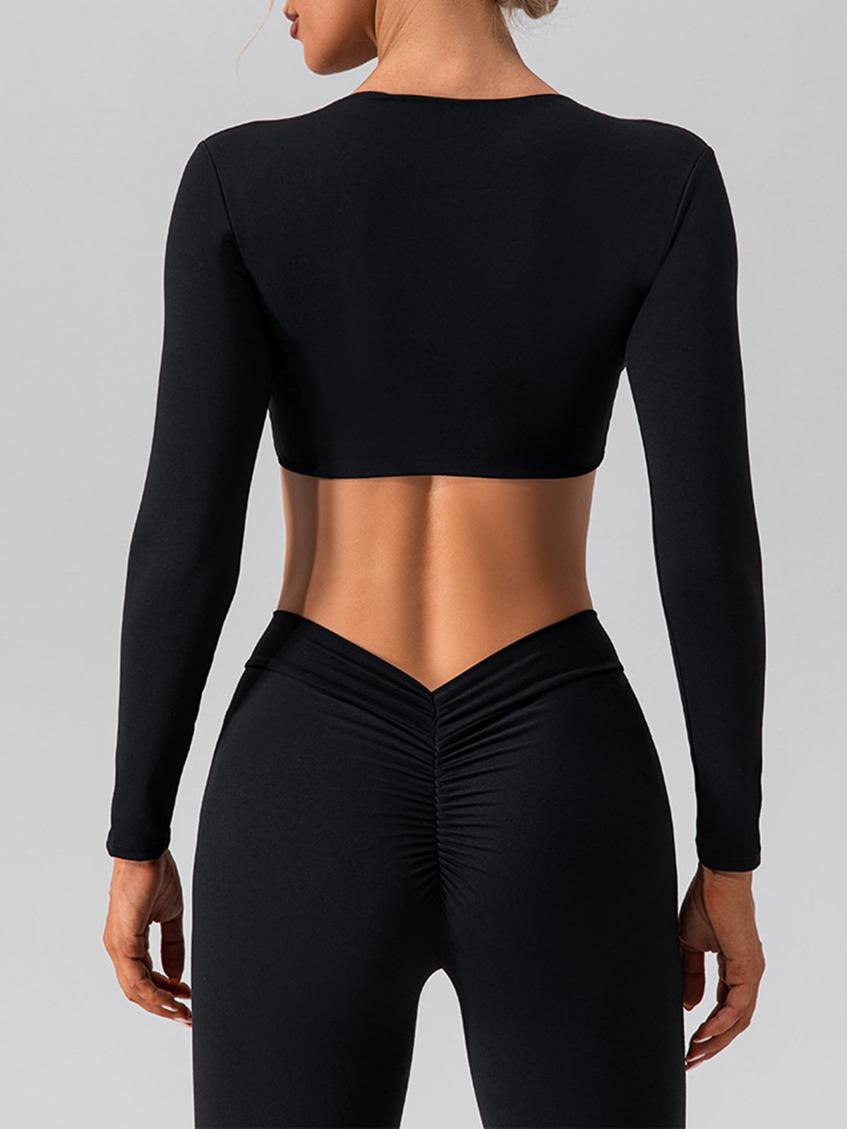BUYCO Female Twist Cross Back Deep V Back Tracksuits