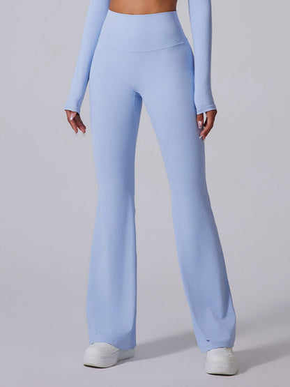 BUYCO Female Flare High-rise Hip-lift Yoga Leggings