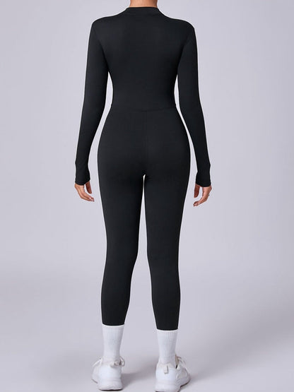BUYCO Female Zipper with Chest Pads Jumpsuit
