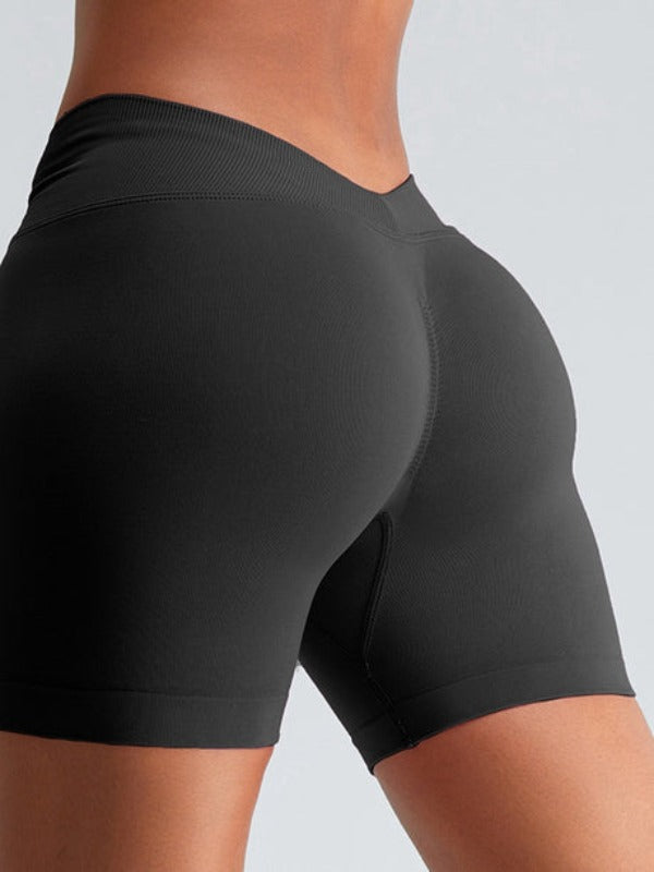 BUYCO Female Deep V Back Ruched Back Leggings