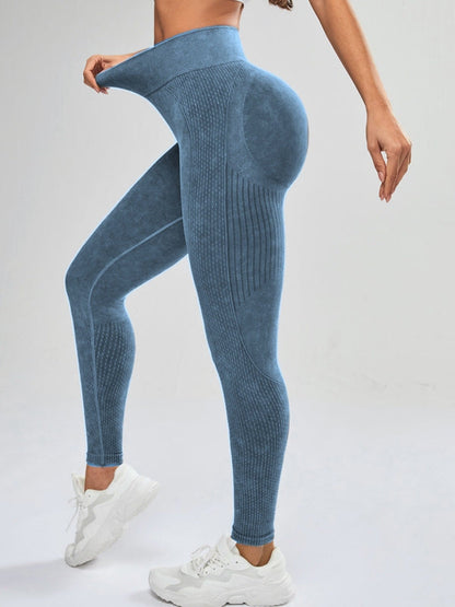 BUYCO Female Denim Ruched Back Leggings