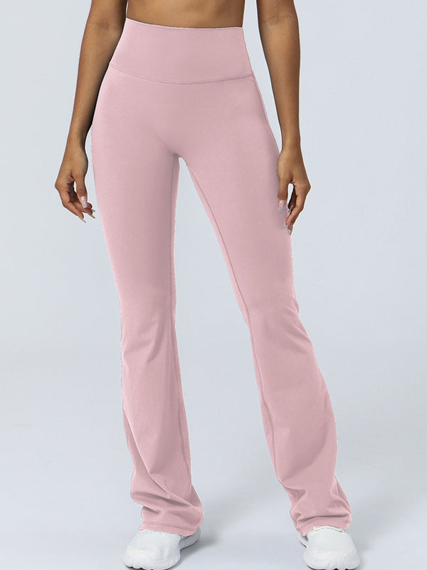BUYCO Female Unique Hip Stripes Flare Leggings