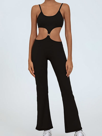 BUYCO Female Flare Cutout Jumpsuit