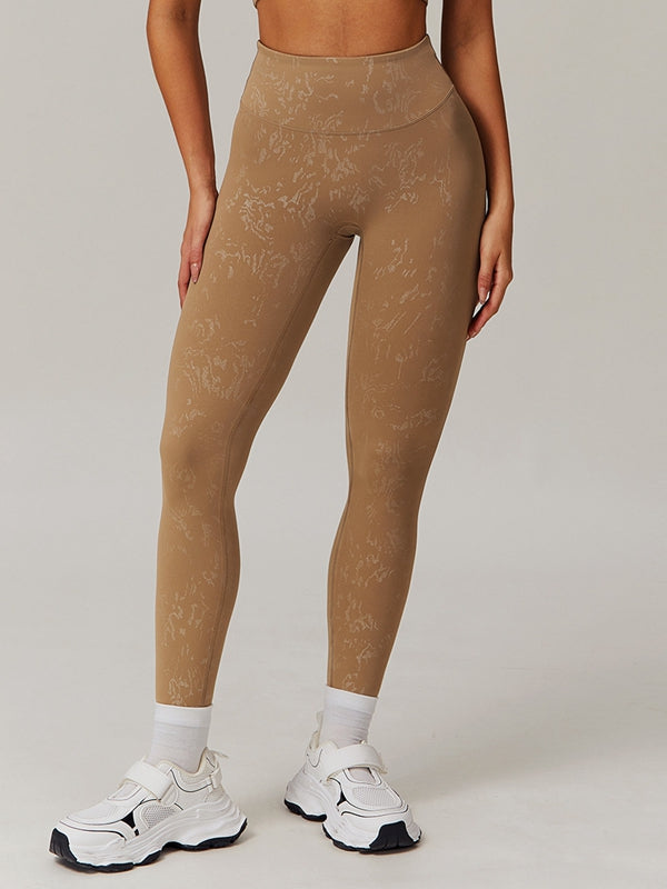 BUYCO Female Fitted Modern Stamping Print Leggings