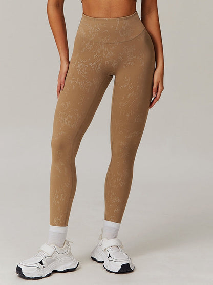 BUYCO Female Fitted Modern Stamping Print Leggings