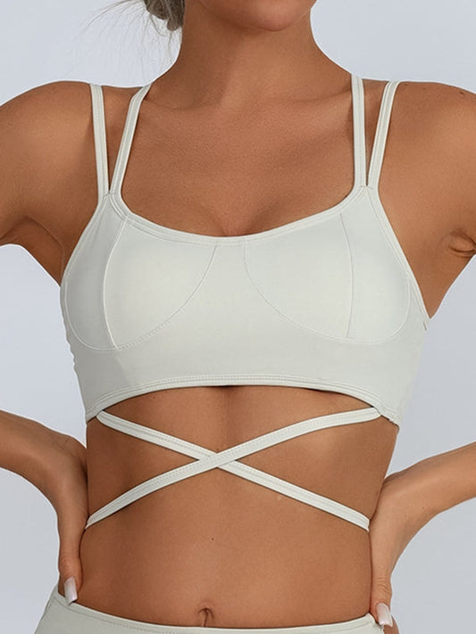 BUYCO Female Cross Back Quick Dry Sports Bras