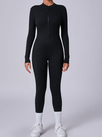 BUYCO Female Zipper with Chest Pads Jumpsuit