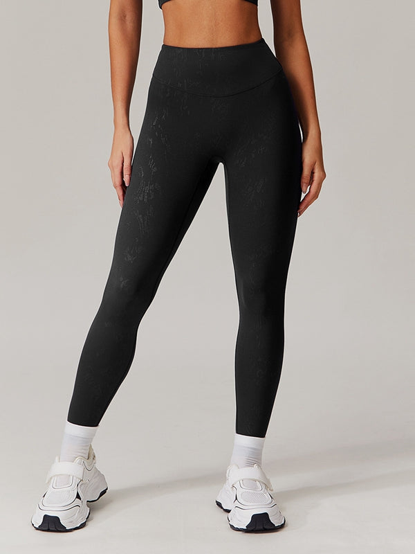 BUYCO Female Fitted Modern Stamping Print Leggings