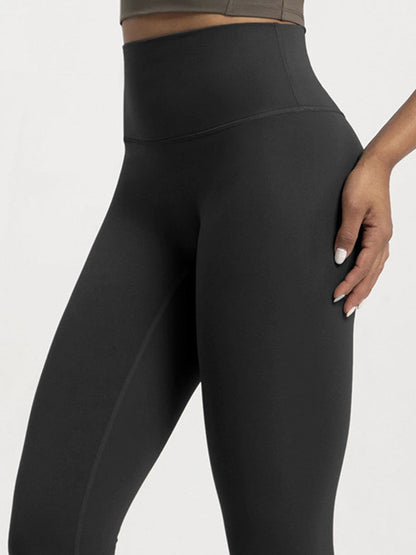 BUYCO Female Fleece High-rise Elastic Tight Leggings