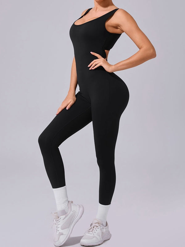 BUYCO Female Cutout Backless Jumpsuit
