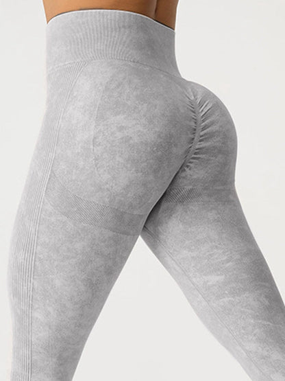 BUYCO Female Denim Ruched Back hip-lift Leggings