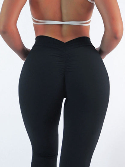 BUYCO Female Ruched Back Deep V Back Leggings X Carmen⭐