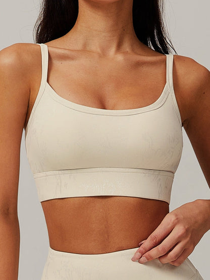 BUYCO Female Fitted Modern Stamping Print Sports Bras