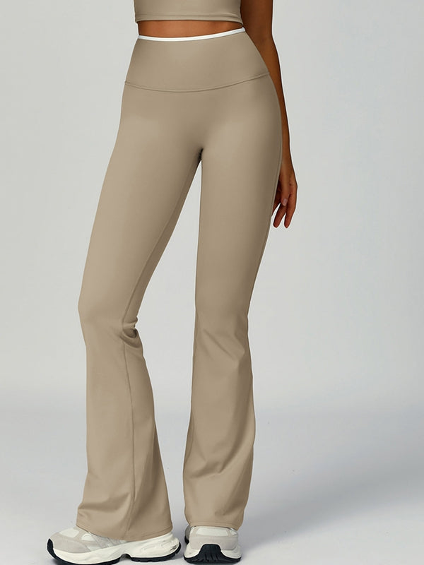 BUYCO Female Contrast Color Cross Back Sports Bras