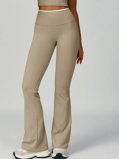 BUYCO Female Contrast Color Cross Back Sports Bras