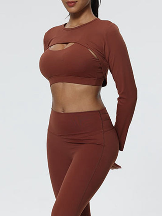 BUYCO Female High-support Hip-lift 3-Pieces Tracksuit