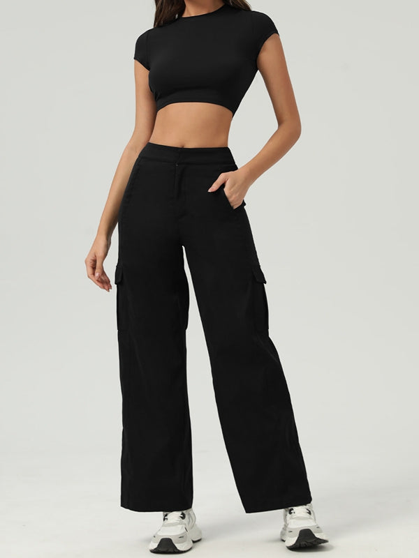 BUYCO Female Pocket Casual Cargo Pants