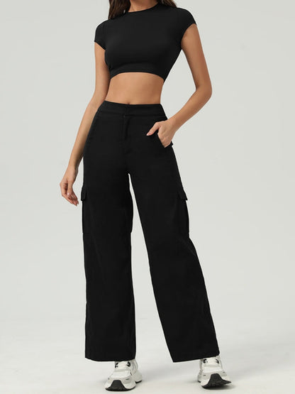 BUYCO Female Pocket Casual Cargo Pants