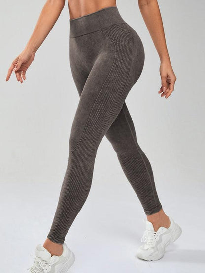 BUYCO Female Denim Ruched Back Leggings