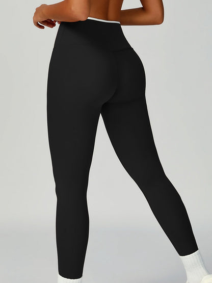 BUYCO Female Contrast Color Stripe High-rise Shorts