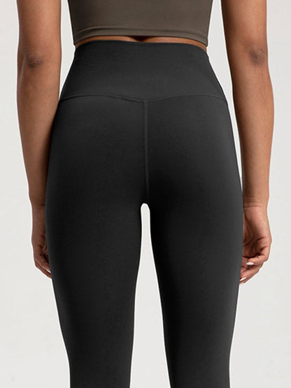 BUYCO Female Fleece High-rise Elastic Tight Leggings