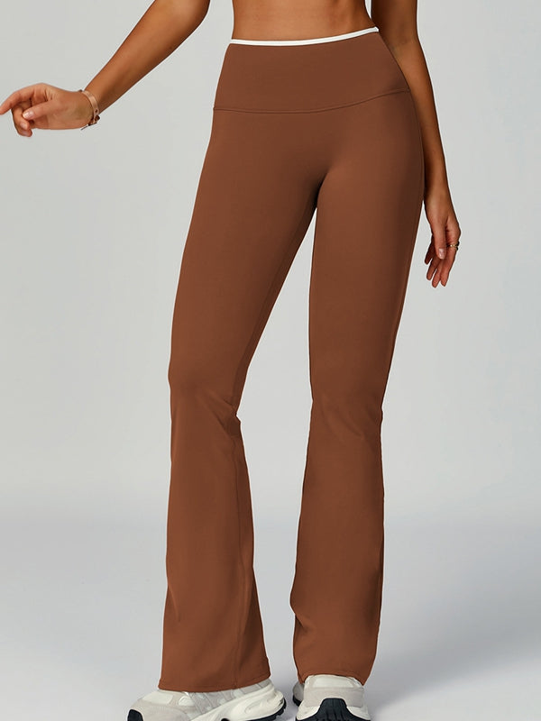 BUYCO Female Contrast Color Cross Back Sports Bras