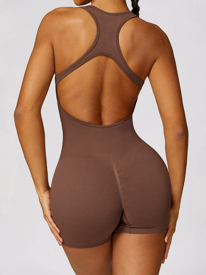 BUYCO Female Hollow Out Sweat-absorbent Breathable Romper