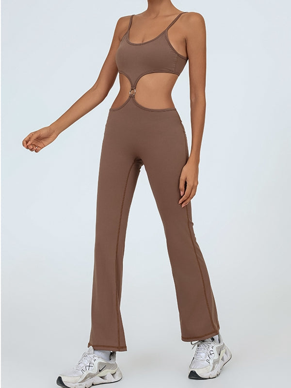 BUYCO Female Flare Cutout Jumpsuit