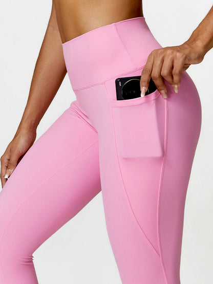 BUYCO Female Pocket High-rise Leggings